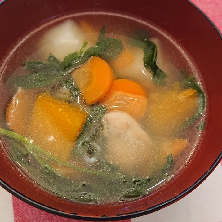 作り置きにも最適♥️夫が大絶賛の中華スープ